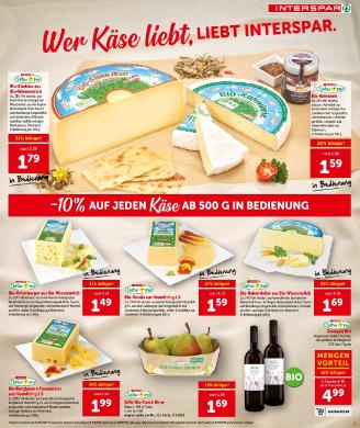 Titelbild des Prospekts von INTERSPAR WIEN