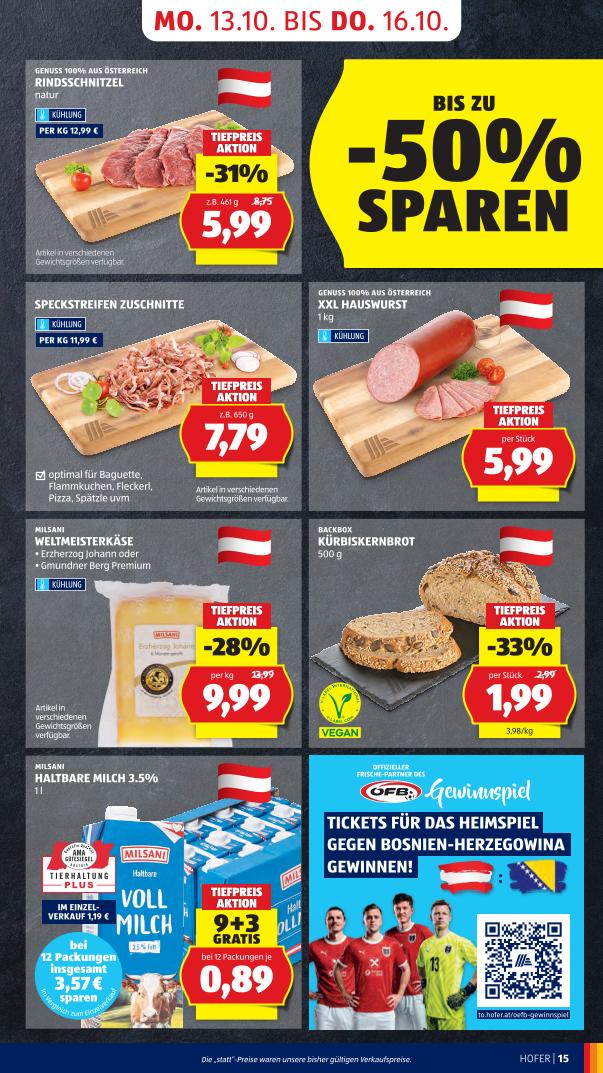 Prospekt von HOFER