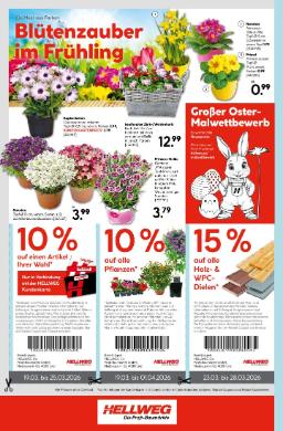 Titelbild des Prospekts von HELLWEG