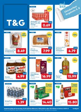 Titelbild des Prospekts von T&G Osttirol