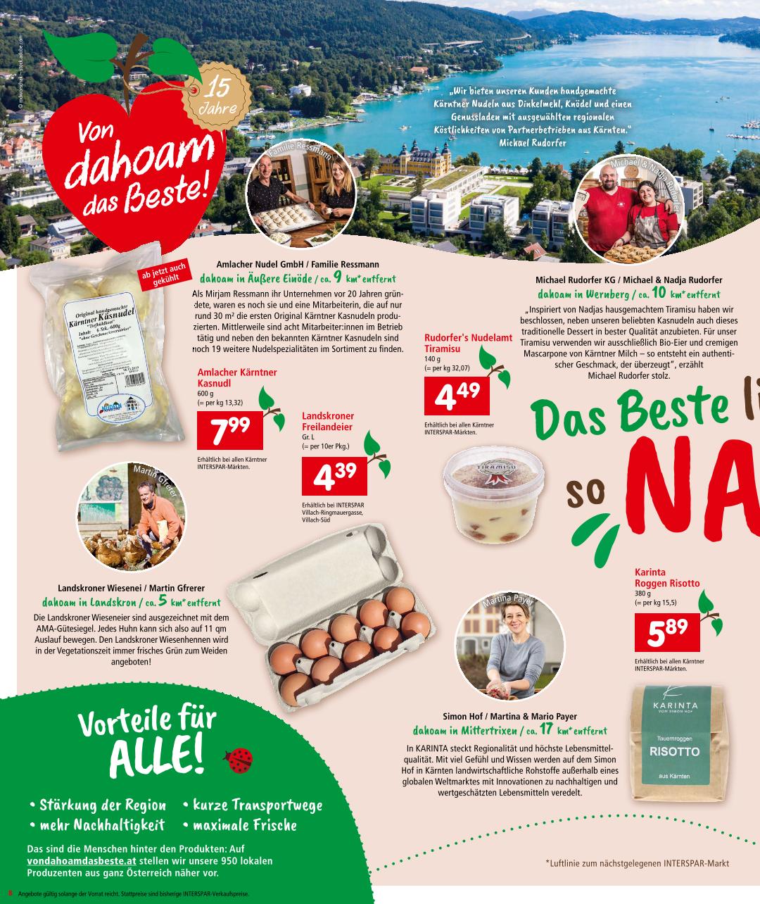 Prospekt von INTERSPAR