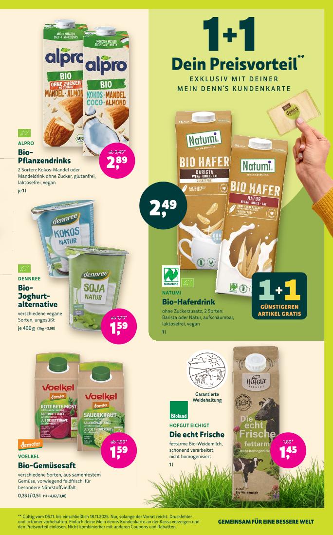 Prospekt von Denns BioMarkt