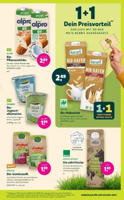 Titelbild des Prospekts von Denns BioMarkt