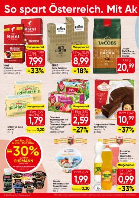 Titelbild des Prospekts von SPAR OÖ