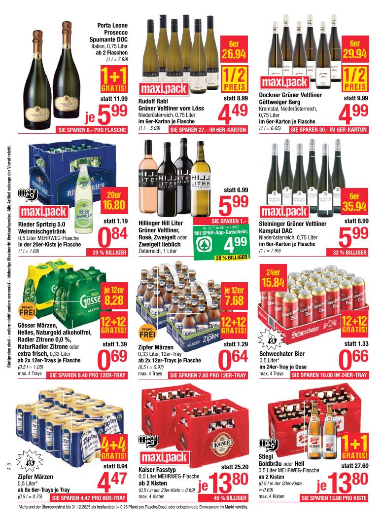 Prospekt von Maximarkt