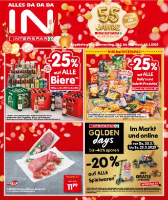 Titelbild des Prospekts von INTERSPAR TRL