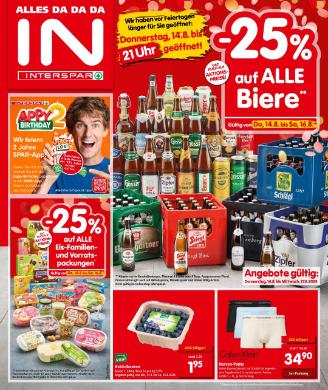 Titelbild des Prospekts von INTERSPAR OOE