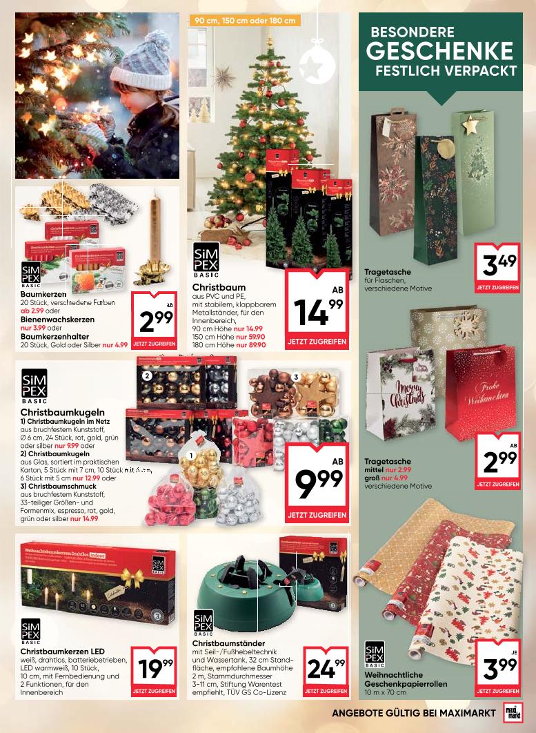 Prospekt von Maximarkt