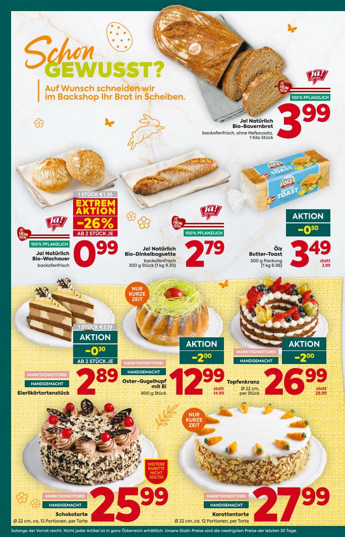 Prospekt von BILLA PLUS