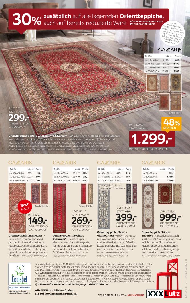 Prospekt von XXXLutz