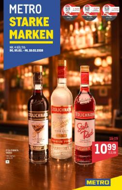 Titelbild des Prospekts von METRO STARKE MARKEN