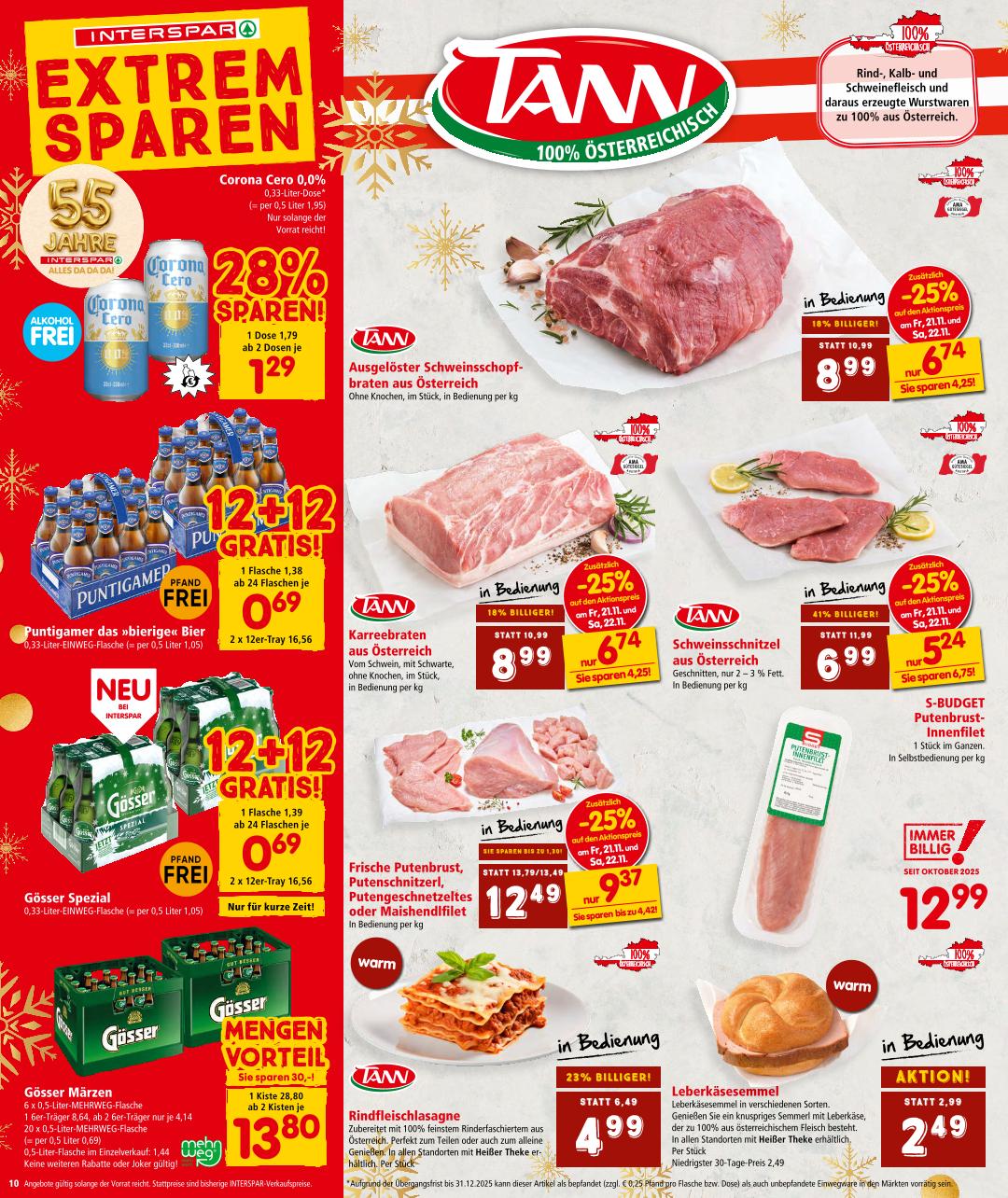 Prospekt von INTERSPAR