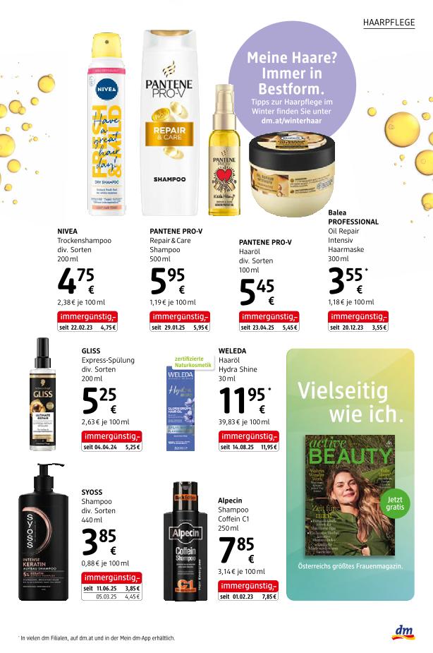 Prospekt von dm drogerie markt