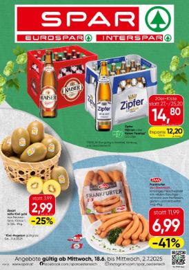 Titelbild des Prospekts von SPAR TRL