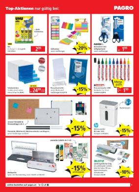 Titelbild des Prospekts von PAGRO & LIBRO