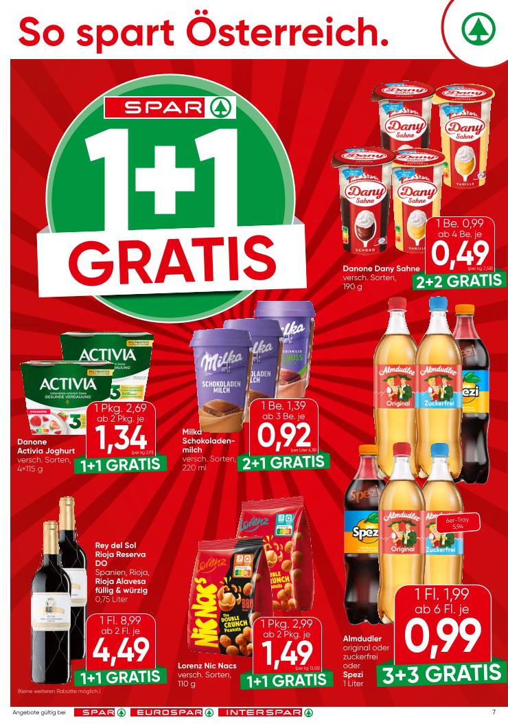 Prospekt von SPAR