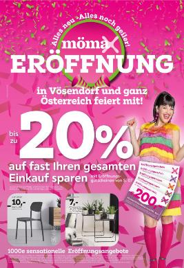 Titelbild des Prospekts von mömax