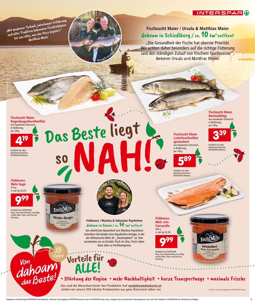 Prospekt von INTERSPAR