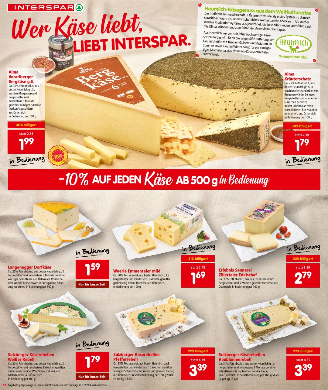 Prospekt von INTERSPAR
