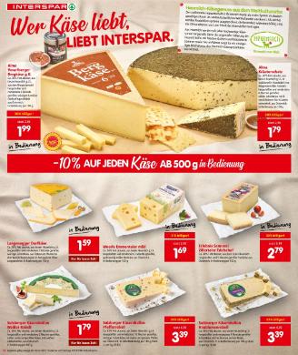 Titelbild des Prospekts von INTERSPAR Wien