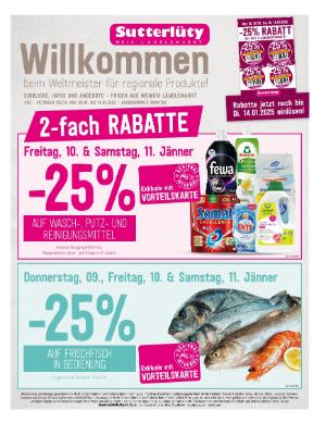 Titelbild des Prospekts von Sutterlüty