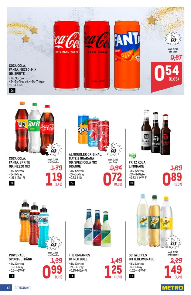 Prospekt von METRO