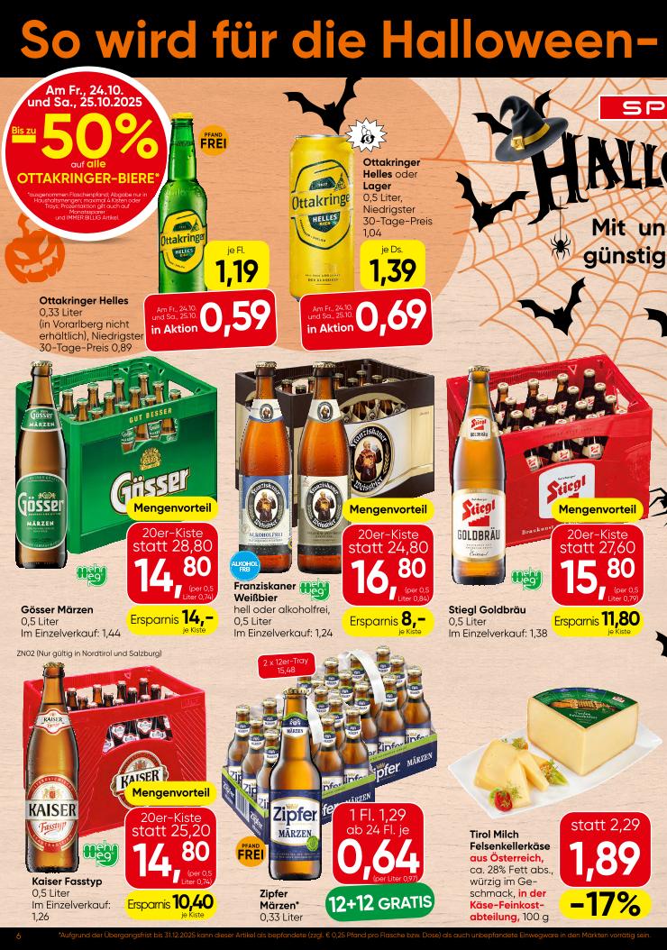Prospekt von SPAR