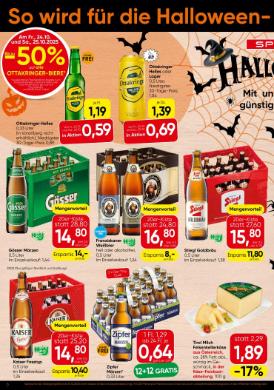 Titelbild des Prospekts von SPAR SBG TRL
