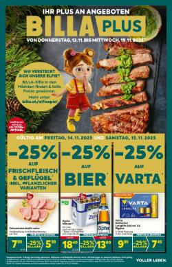 Titelbild des Prospekts von BILLA PLUS Tirol