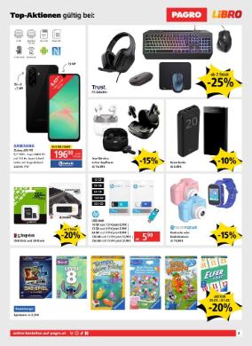 Titelbild des Prospekts von PAGRO & LIBRO