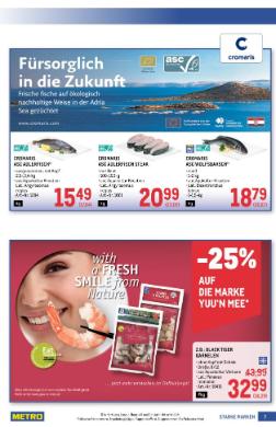 Titelbild des Prospekts von METRO STARKE MARKEN