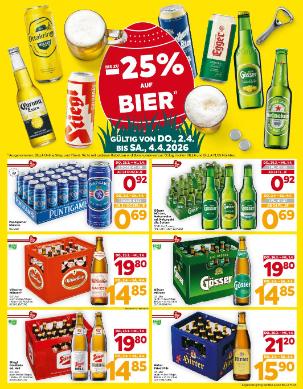 Titelbild des Prospekts von BILLA Kärnten