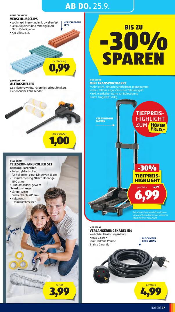 Prospekt von HOFER