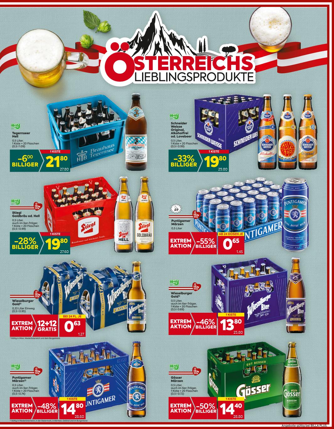Prospekt von BILLA PLUS