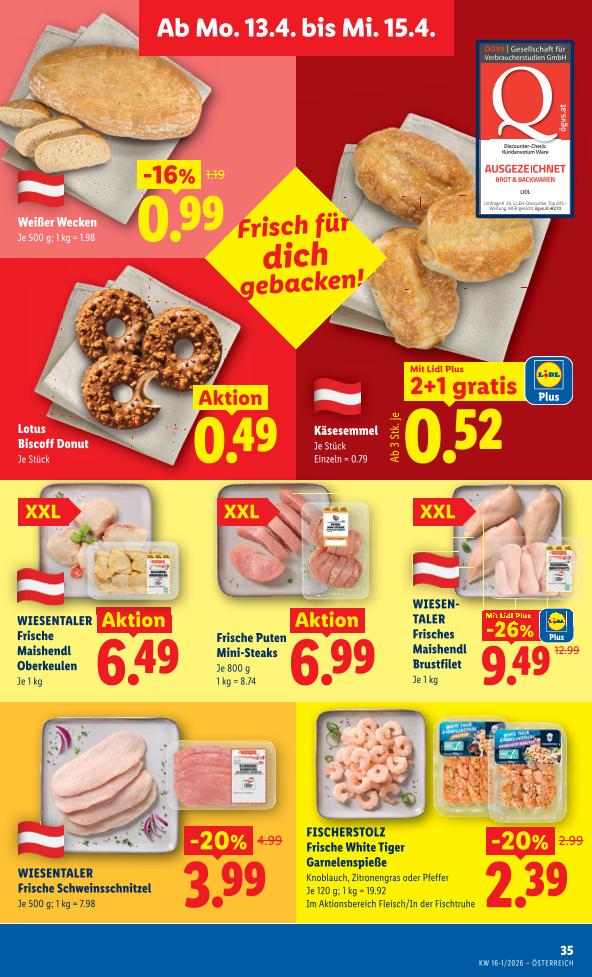 Prospekt von Lidl