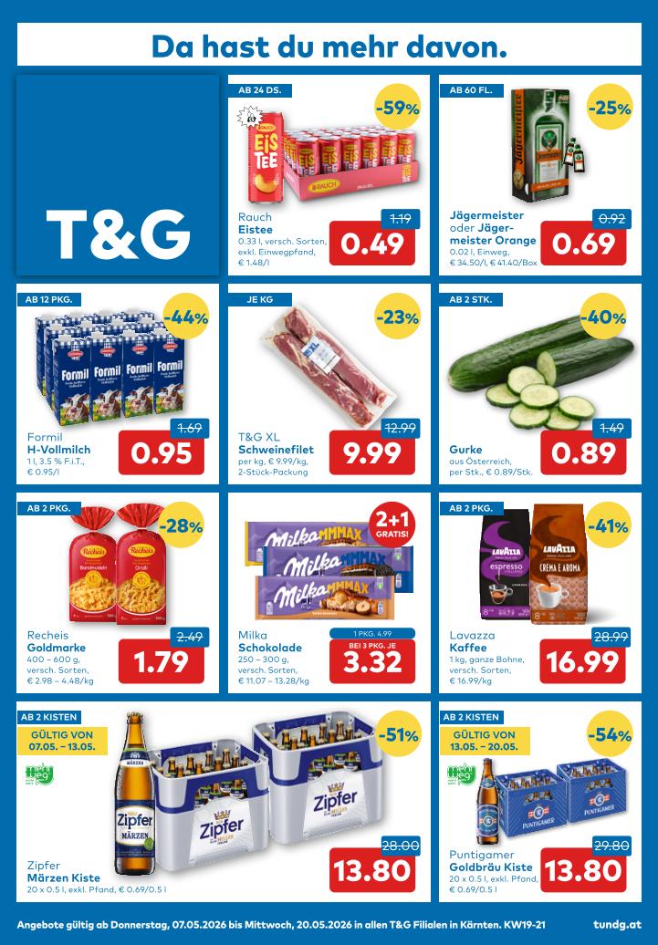Prospekt von T&G