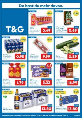Titelbild des Prospekts von T&G Kärnten