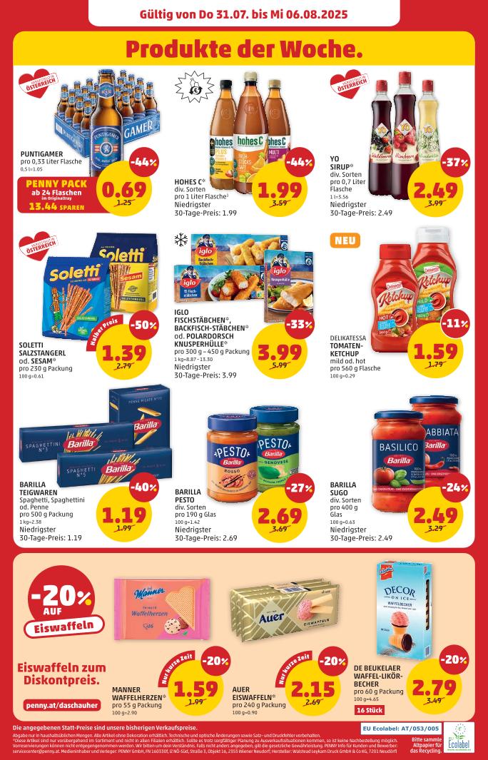 Prospekt von Penny