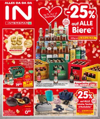 Titelbild des Prospekts von INTERSPAR VBG
