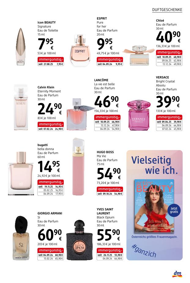 Prospekt von dm drogerie markt