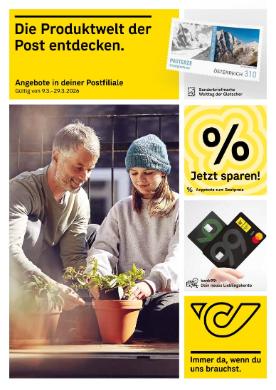 Titelbild des Prospekts von Österreichische Post