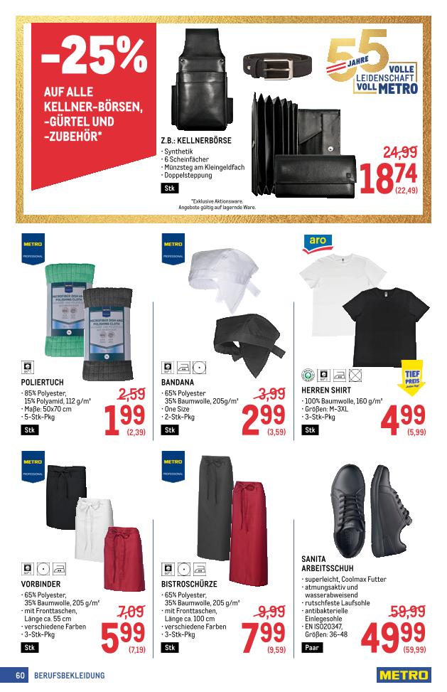 Prospekt von METRO