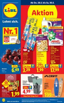 Titelbild des Prospekts von Lidl