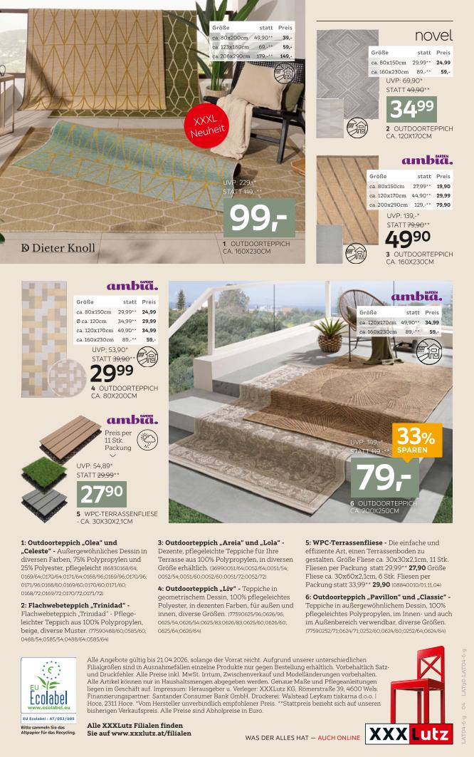 Prospekt von XXXLutz