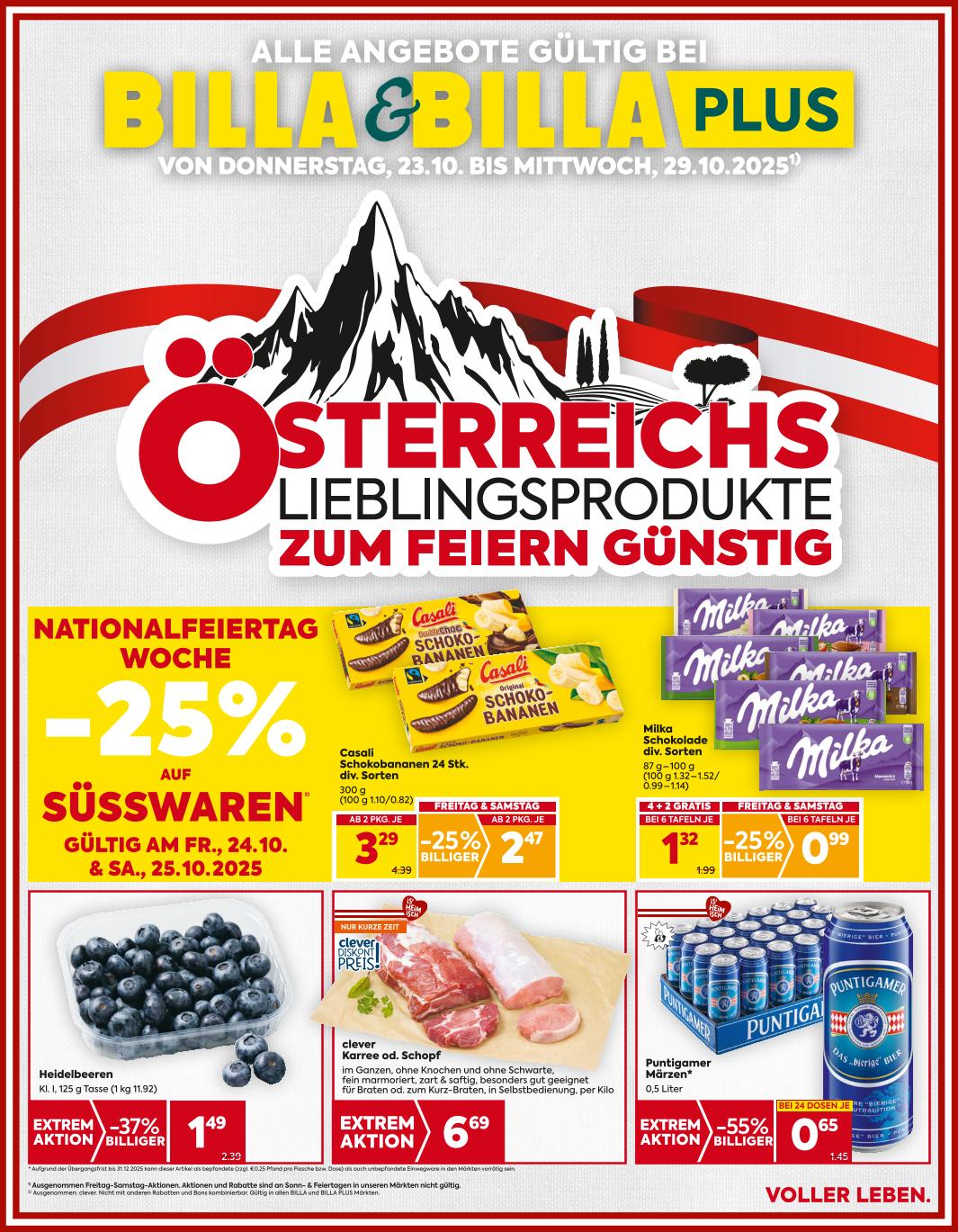 Prospekt von BILLA