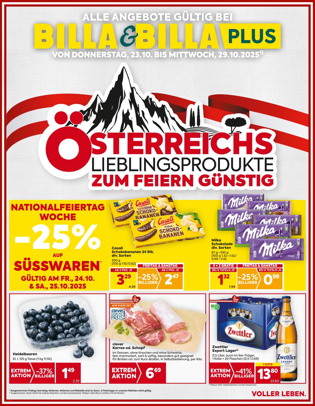 Prospekt von BILLA