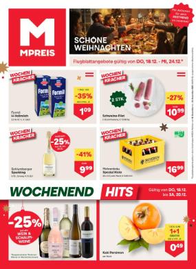 Titelbild des Prospekts von MPREIS Vorarlberg