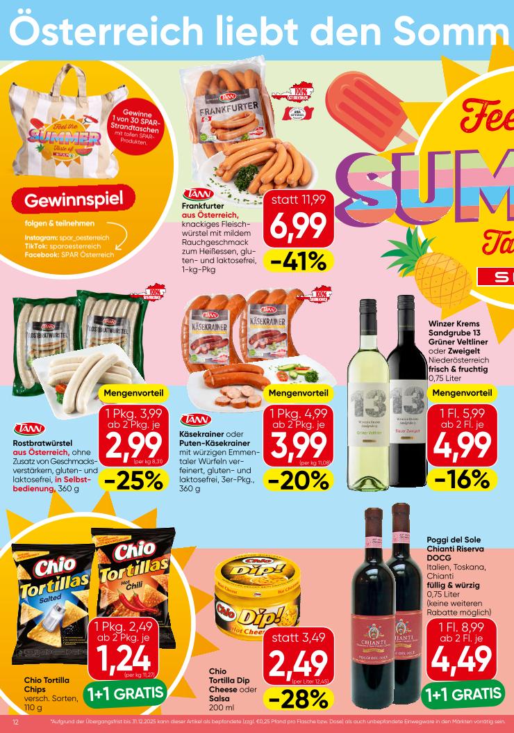 Prospekt von SPAR