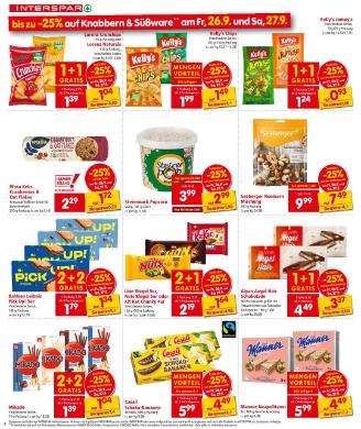 Titelbild des Prospekts von INTERSPAR KTN