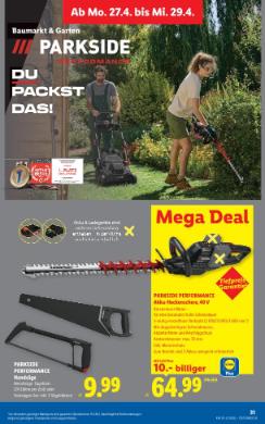 Titelbild des Prospekts von Lidl